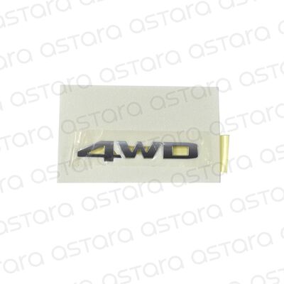 EMBLEMA 4WD