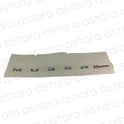 EMBLEMA TRASERO MUSSO GRAND