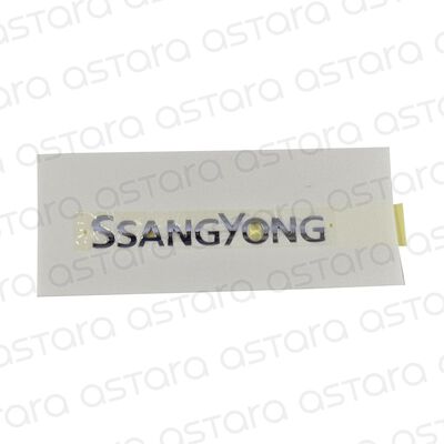 EMBLEMA TRASERO SSANGYONG