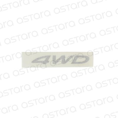 EMBLEMA 4WD
