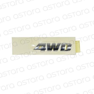 EMBLEMA TRASERO 4WD