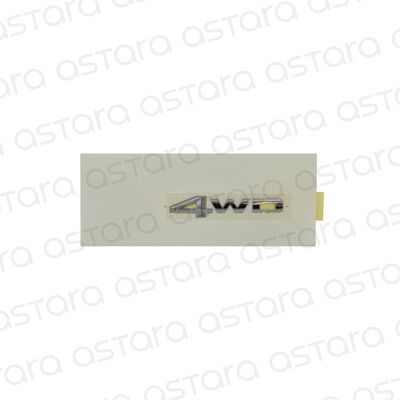 EMBLEMA TRASERO 4WD