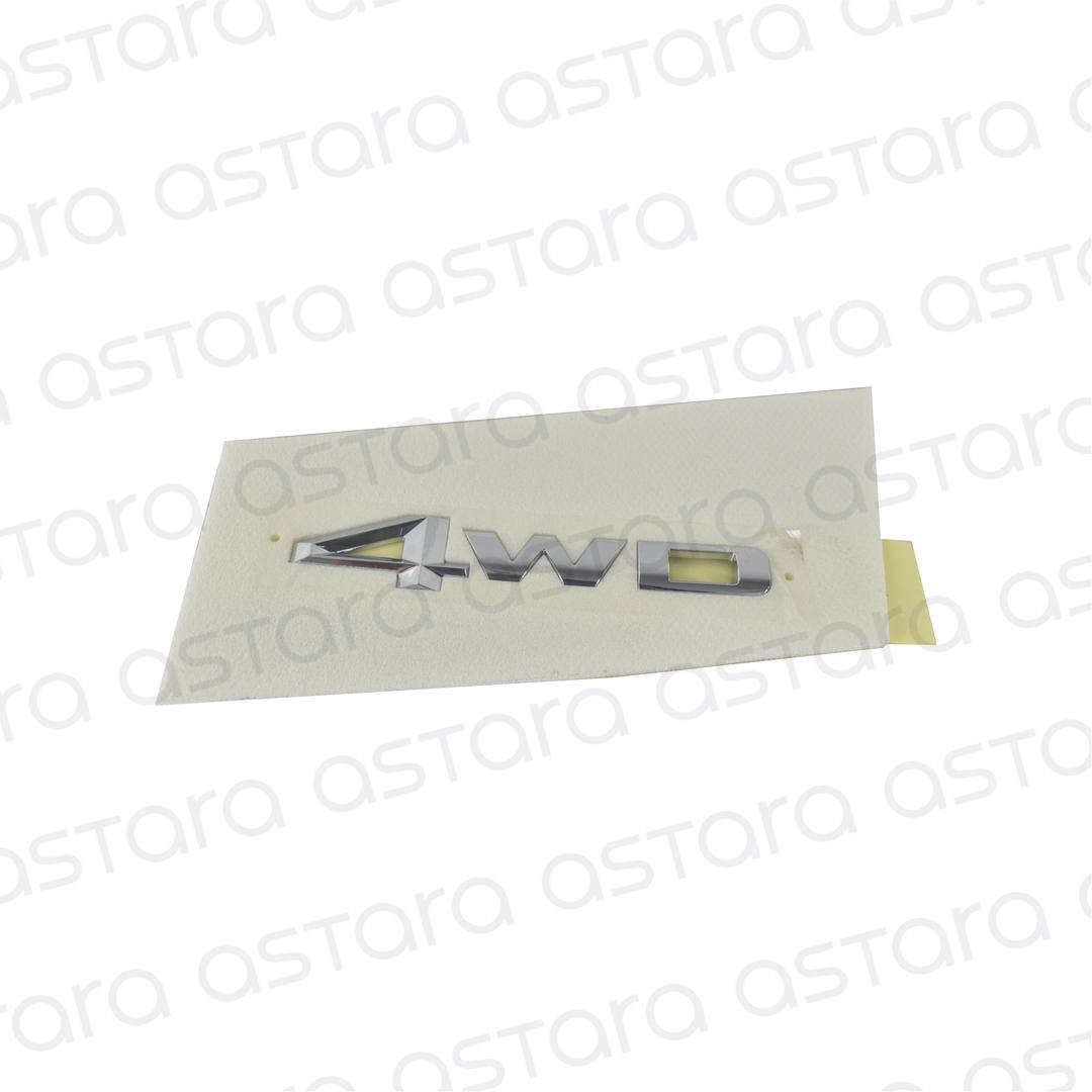 EMBLEMA TRASERO 4WD image number null