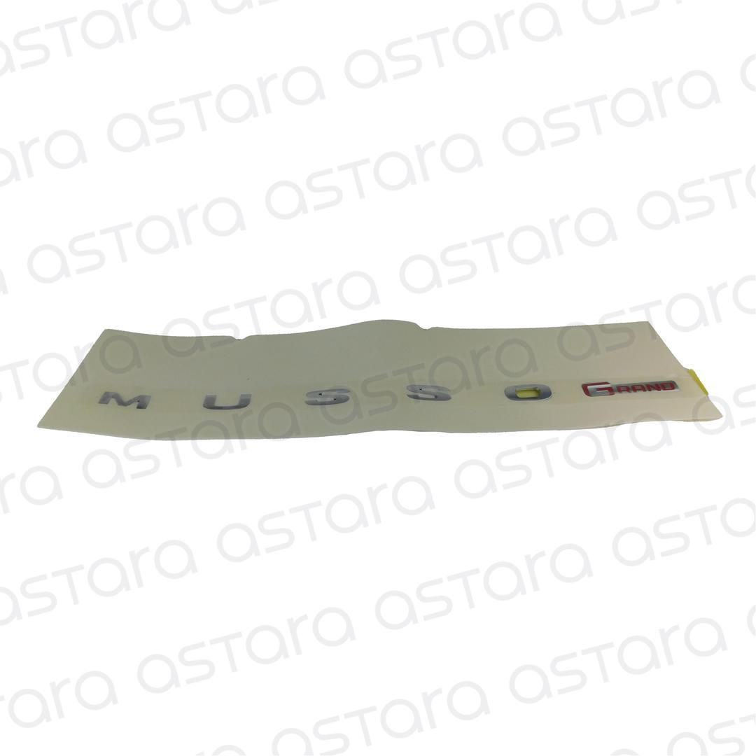 EMBLEMA TRASERO MUSSO GRAND image number null