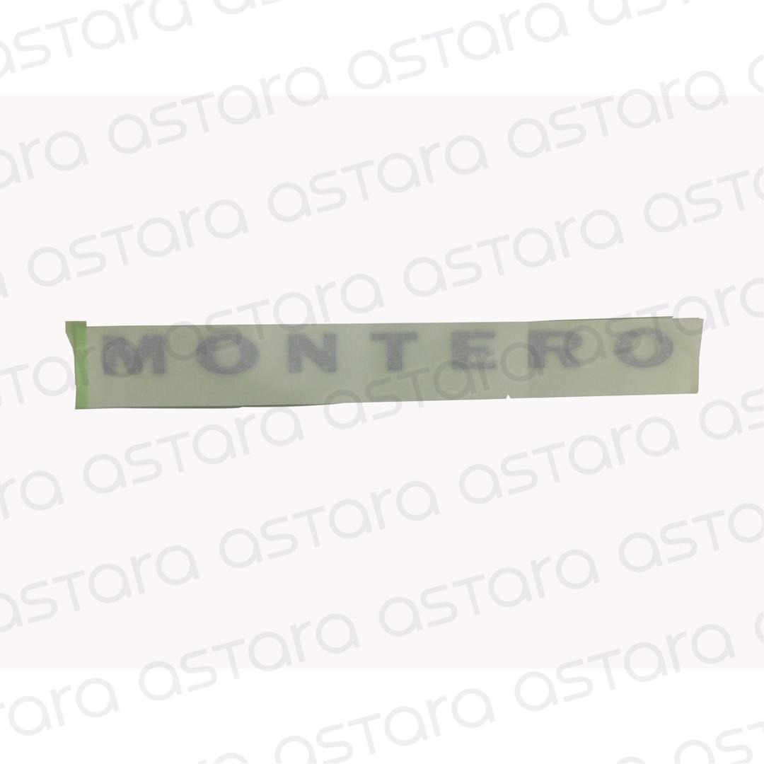 EMBLEMA MONTERO image number null