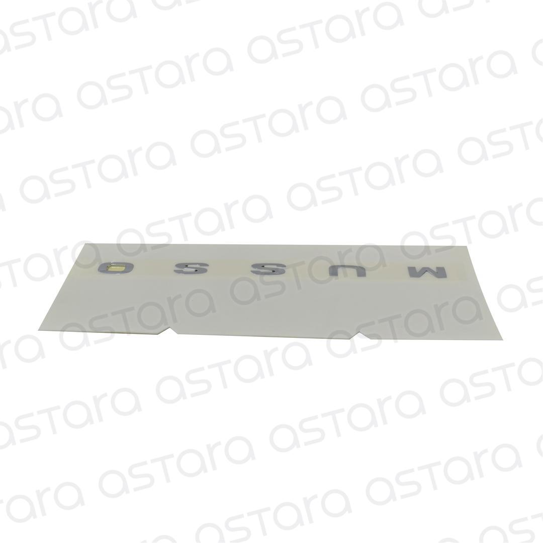 EMBLEMA TRASERO MUSSO image number null