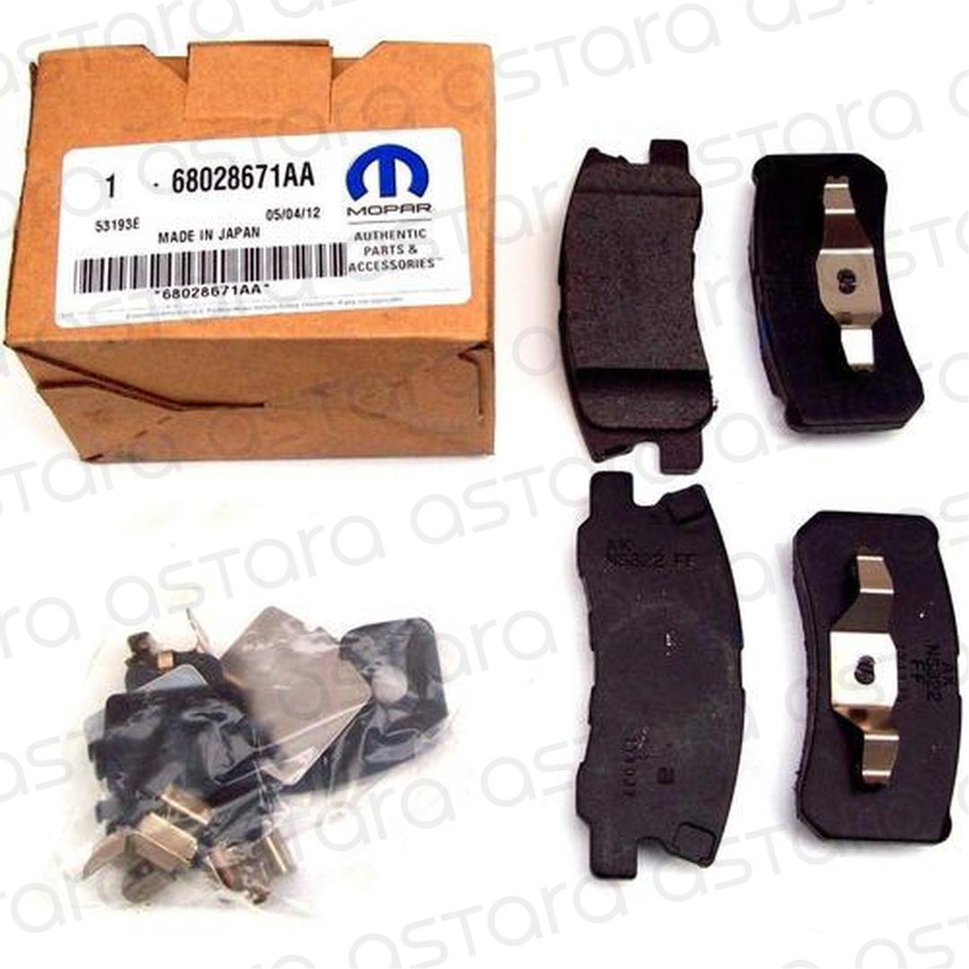 PASTILLAS DE FRENO TRASERAS image number null