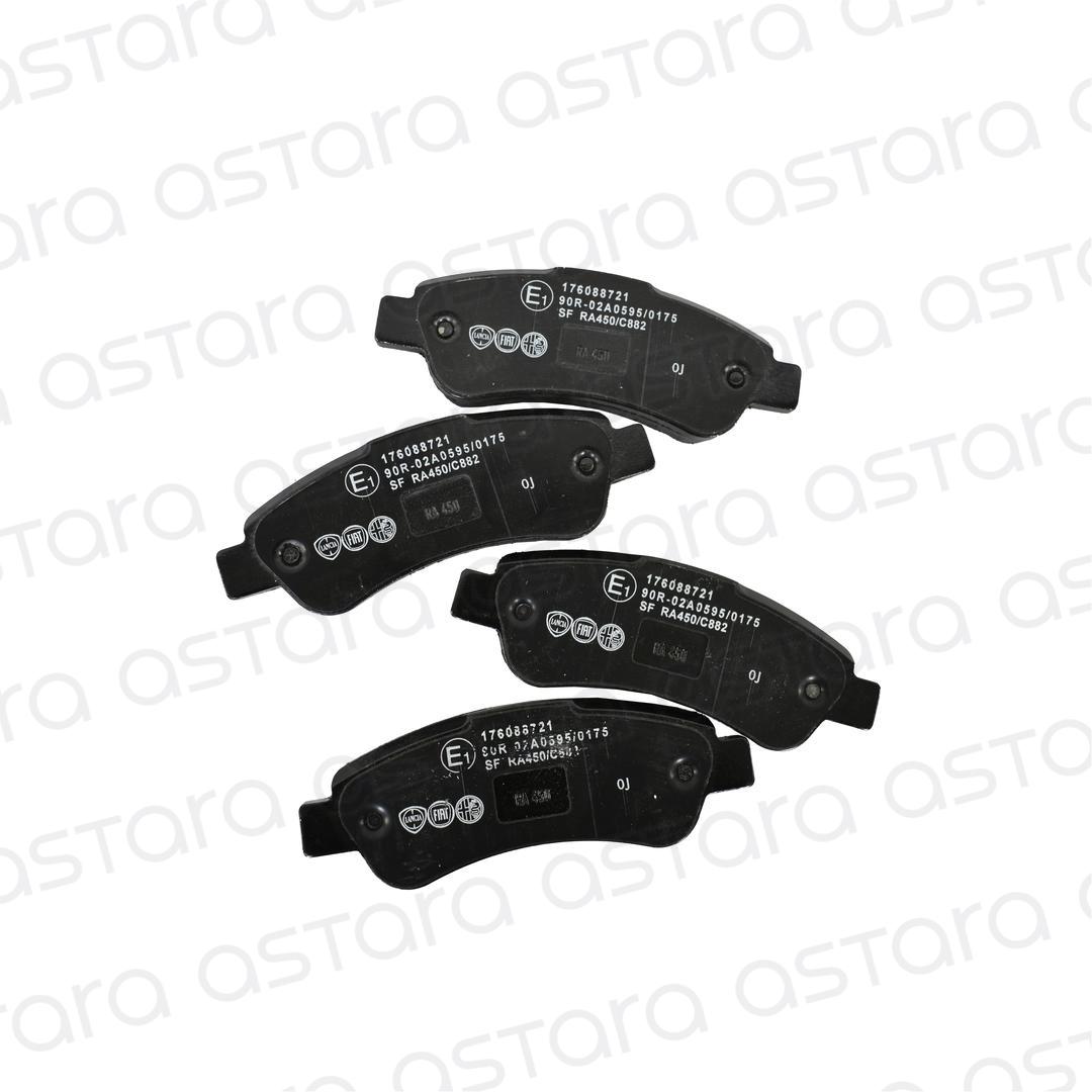 PASTILLAS DE FRENO TRASERAS image number null