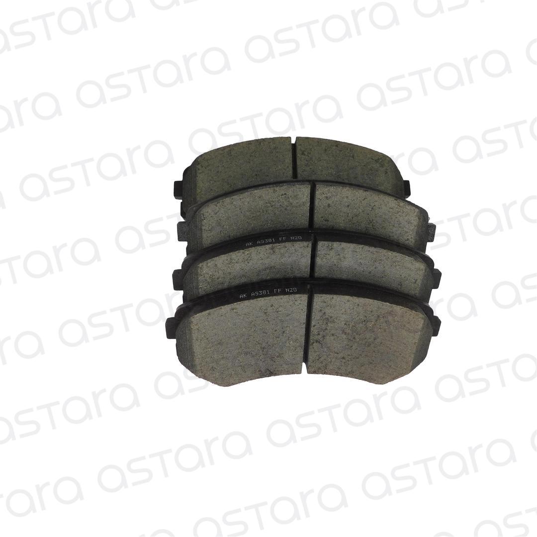 PASTILLAS DE FRENO DELANTERAS image number null