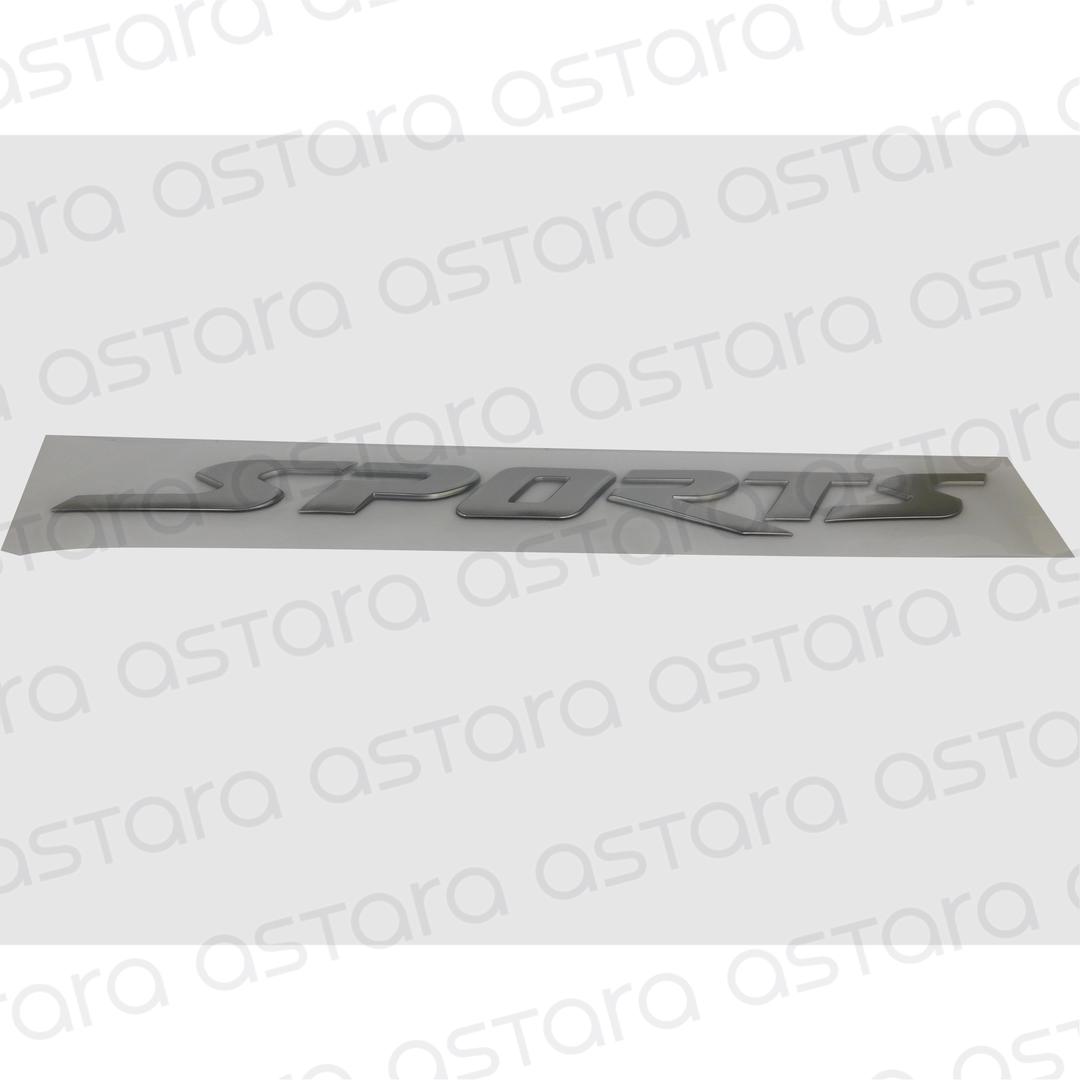 EMBLEMA TRASERO SPORTS image number null