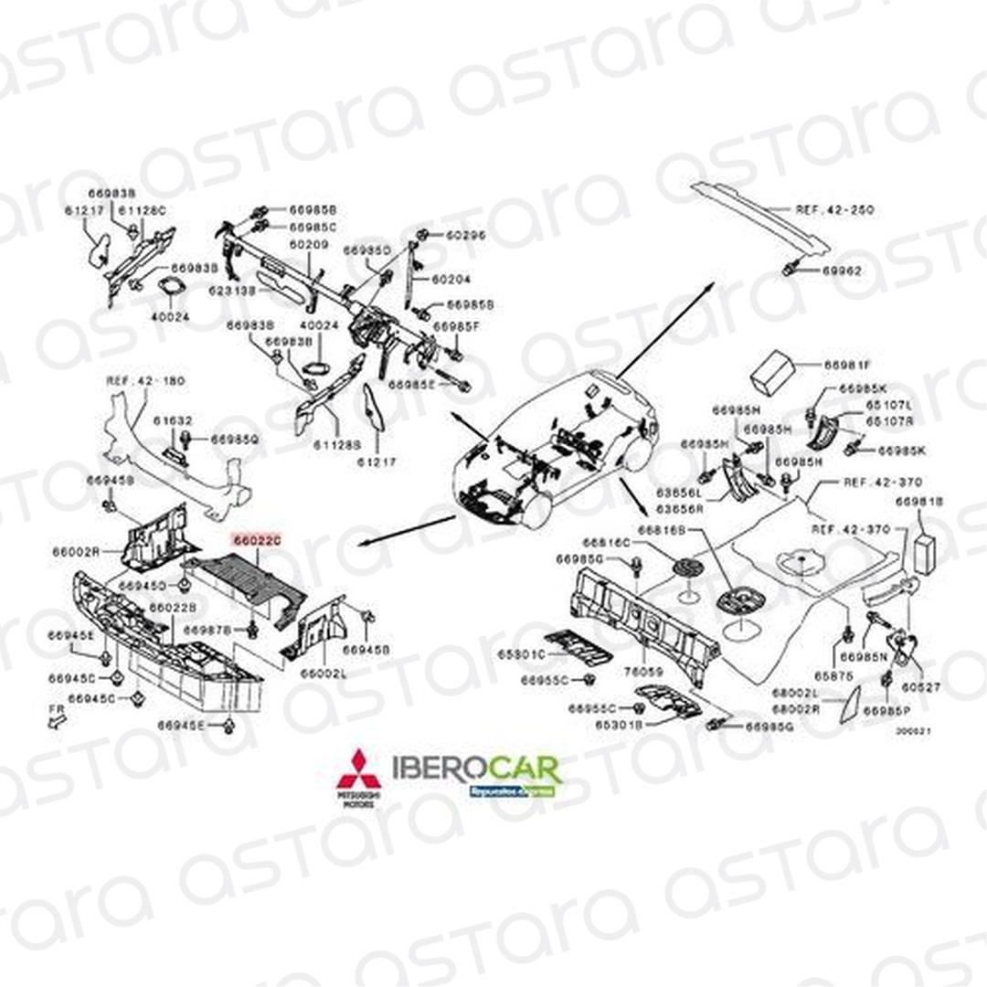 COBERTOR INFERIOR DELANTERA MOTOR image number null