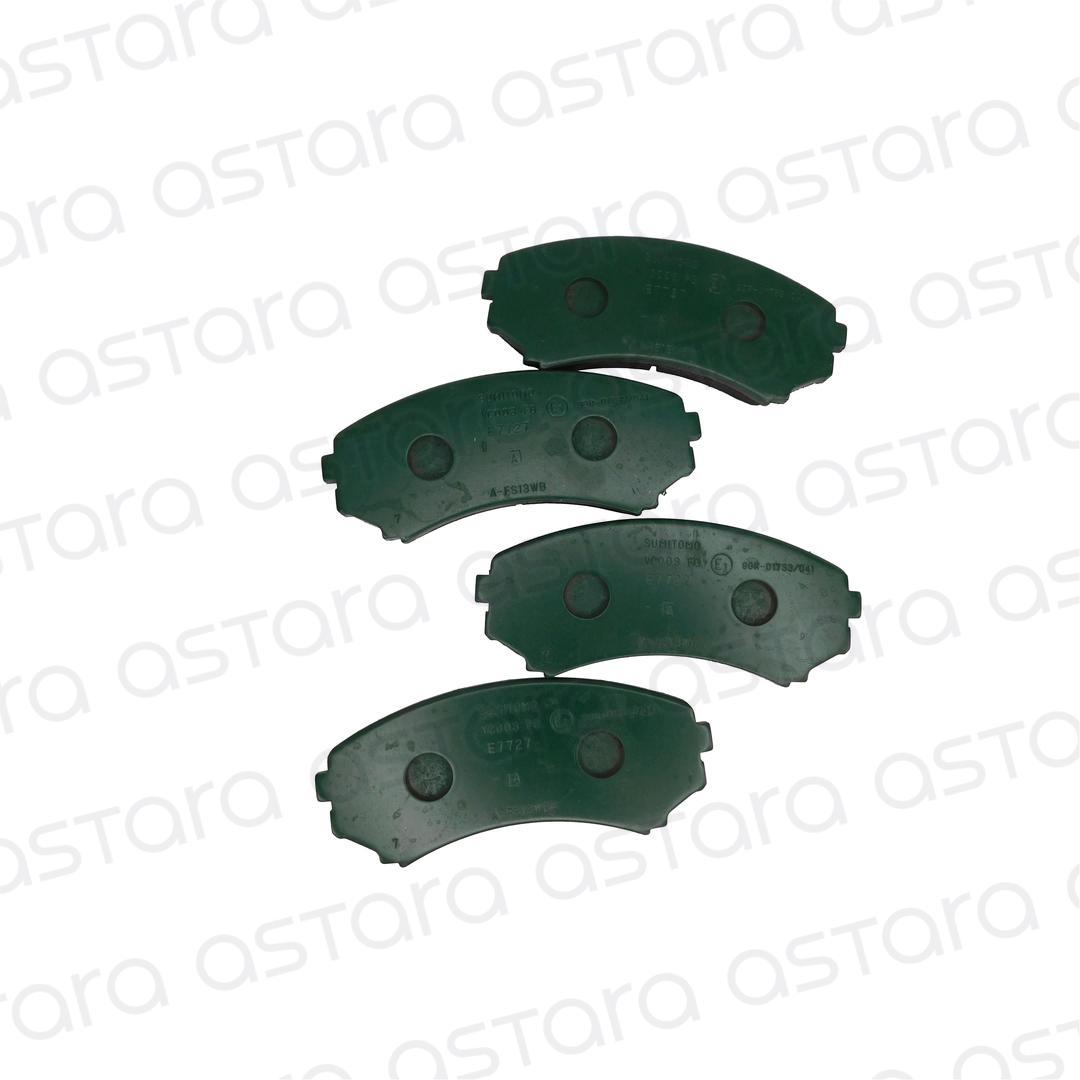 PASTILLAS DE FRENO DELANTERAS image number null