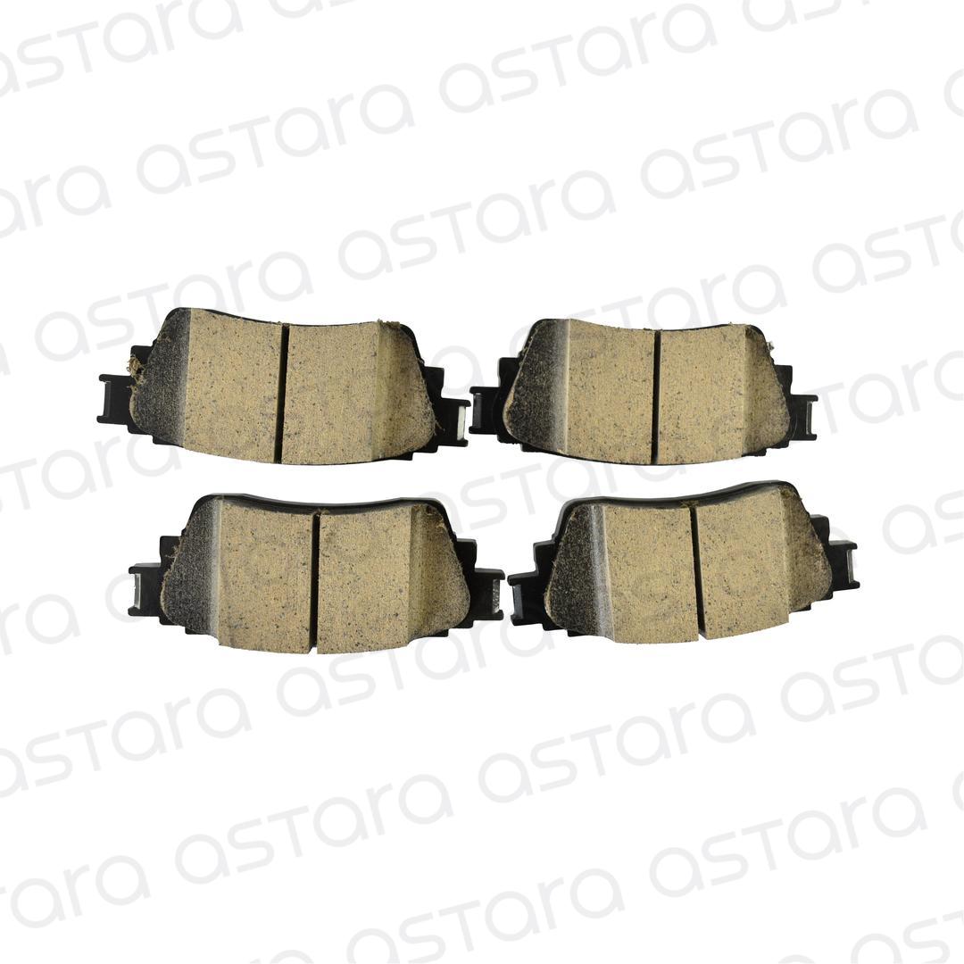 PASTILLAS DE FRENO TRASERAS image number null