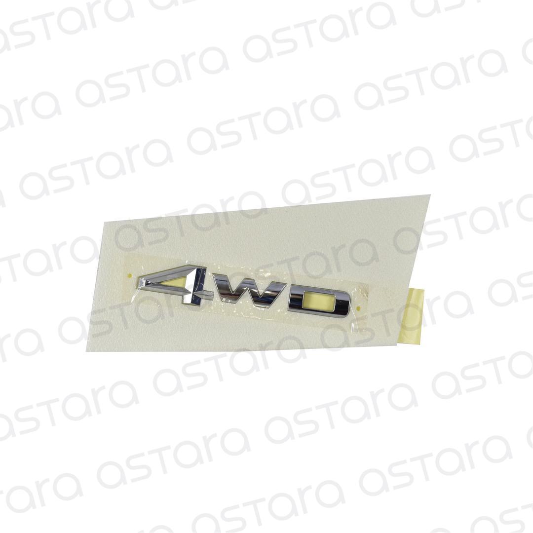 EMBLEMA TRASERO 4WD image number null