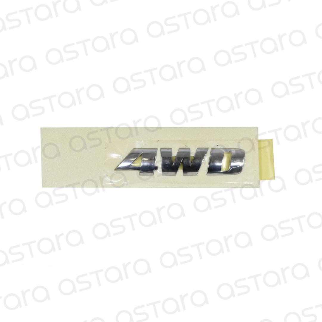 EMBLEMA TRASERO 4WD image number null