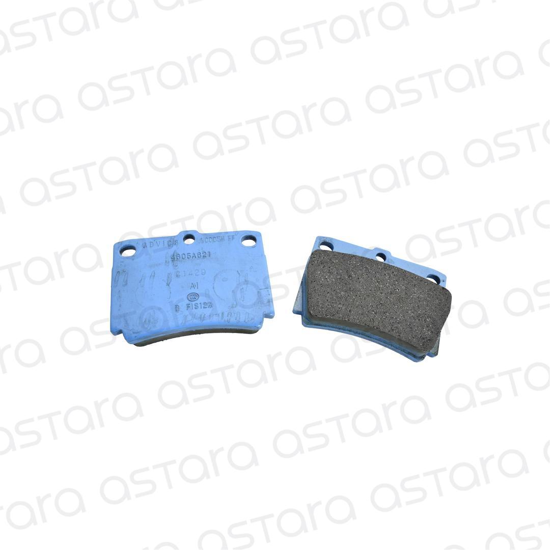 PASTILLAS DE FRENO TRASERAS image number null