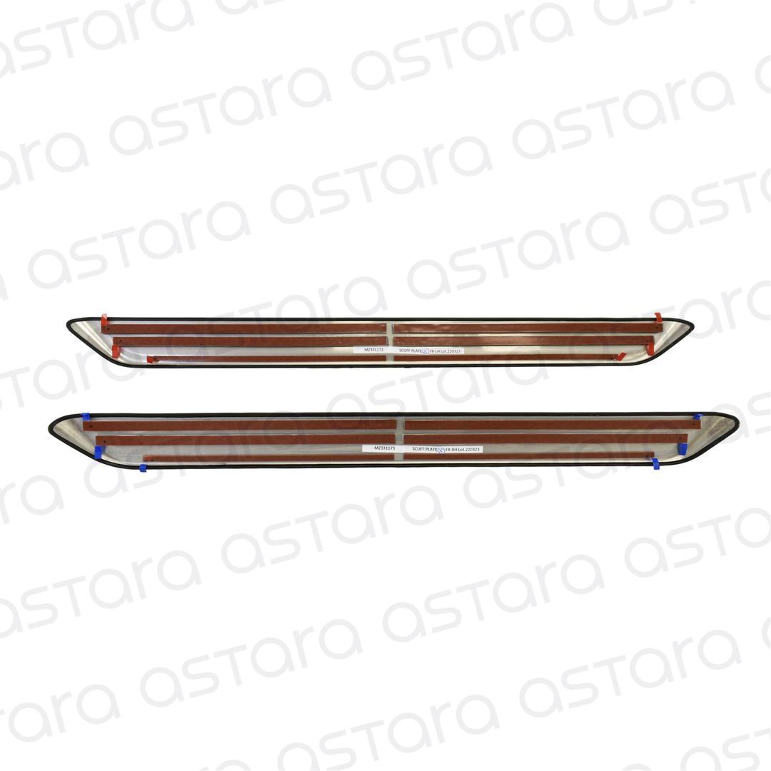 MOLDURAS DE Z&Oacute;CALO CROMADAS image number null